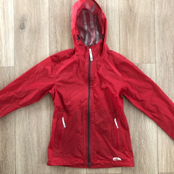 Golite Trinity 3-Layer Liteshell Jacket size Small Waterproof Breathable Red - Picture 3 of 8